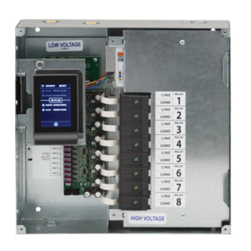 nLight Relay Panel, 8 Relay By Sensor Switch ARP INTENC08 NLT 8FCR MVOLT 1VB SC SM DTC