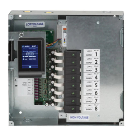 nLight Relay Panel, 8 Relay By Sensor Switch ARP INTENC08 NLT 8FCR MVOLT 1VB SC SM DTC